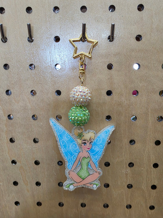 Fairy Keychain with Beads
